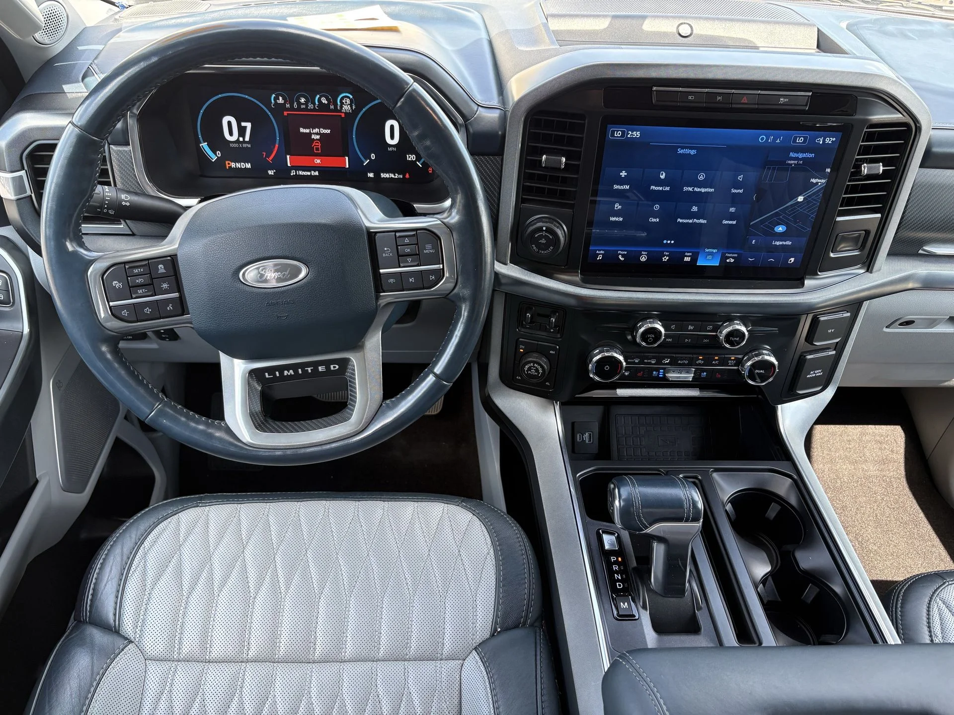 Used 2022 Silver Metallic Ford Limited image 2