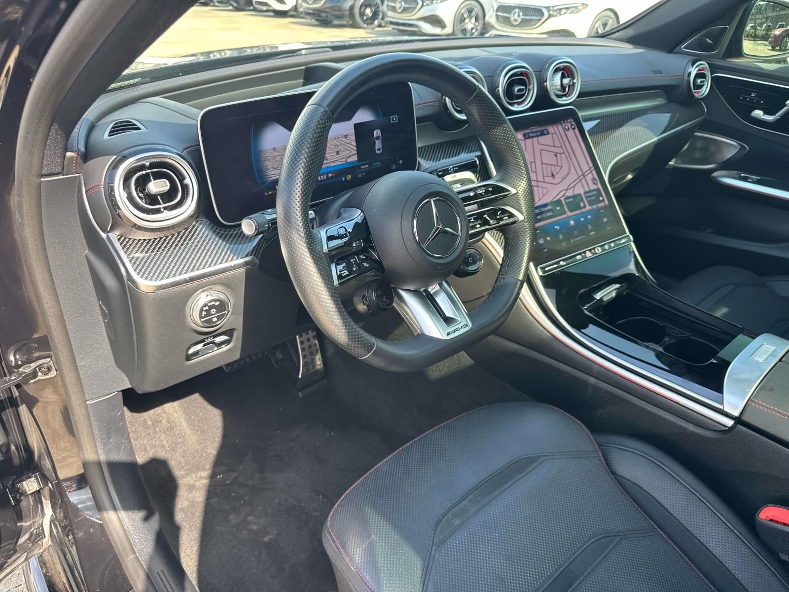 Certified Used 2024 Black Mercedes-Benz C 43 AMG® image 17