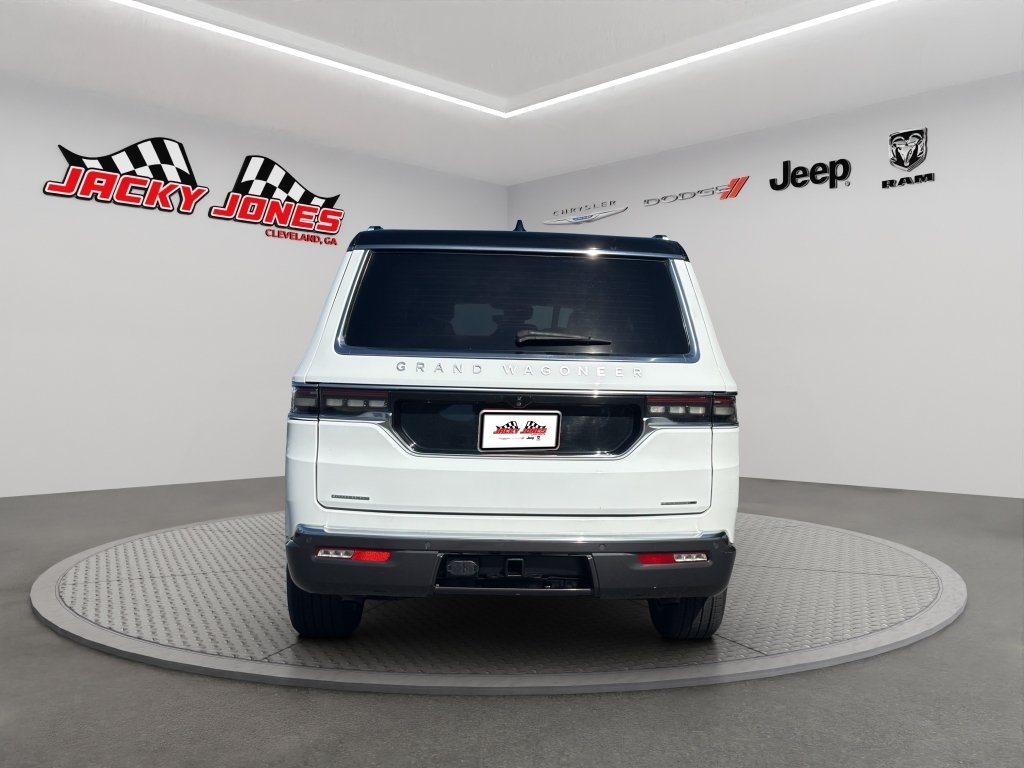 Used 2022 Bright White Clearcoat Jeep Series I image 7