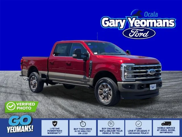 New 2026 Ruby Red Metallic Tinted Clearcoat Ford F-350® King Ranch® image 1