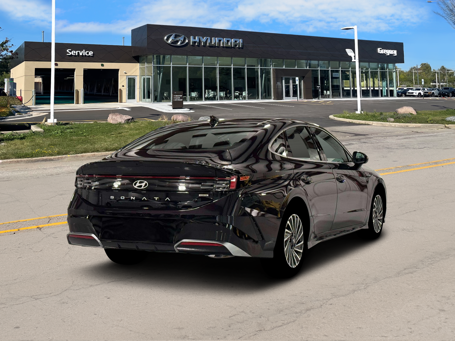 New 2026 Blue Hyundai SEL image 7