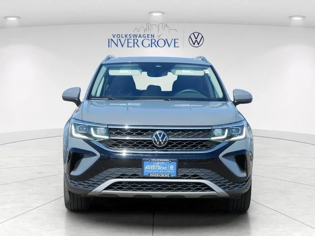 Certified 2023 Volkswagen Taos SEL with VIN 3VV2X7B27PM320419 for sale in Inver Grove Heights, Minnesota