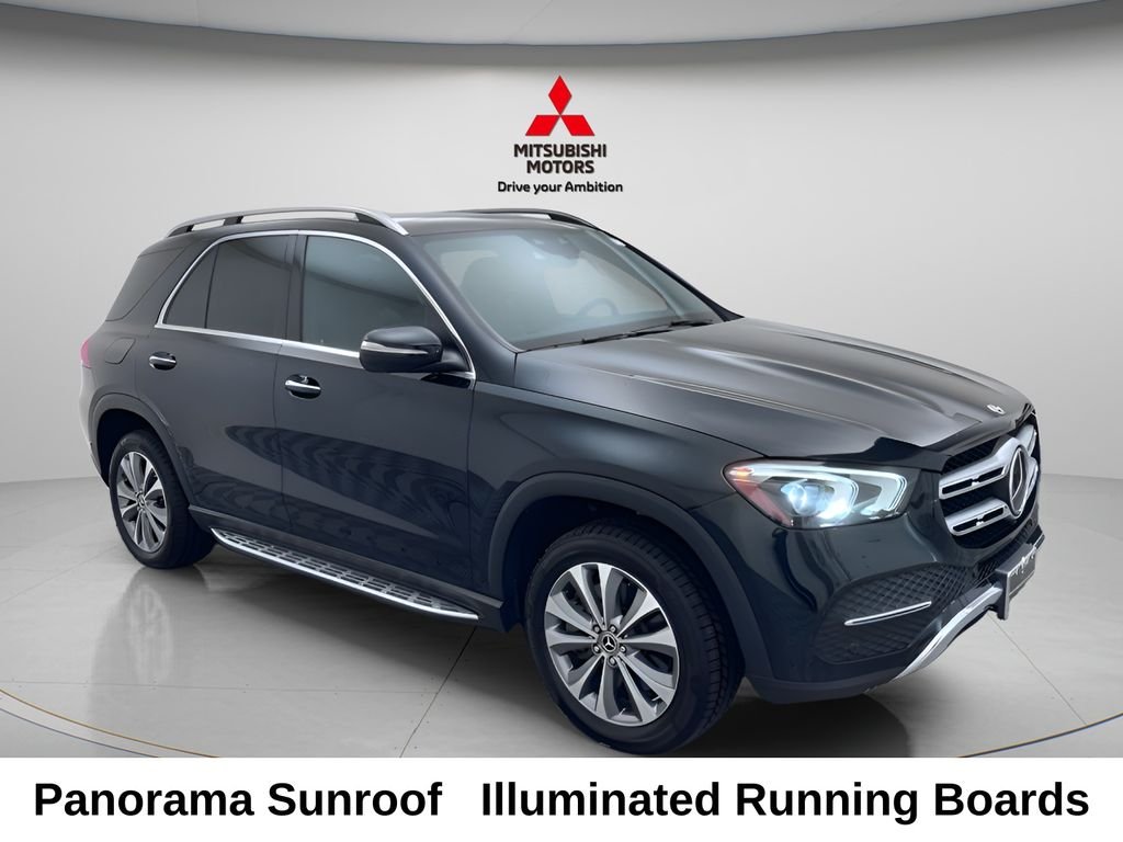 Used 2021 Emerald Green Metallic Mercedes-Benz GLE 450 image 3
