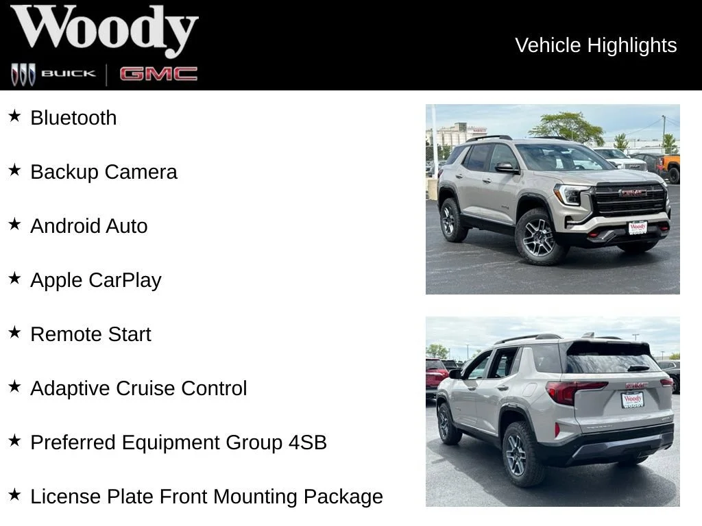New 2026 Riverstone Metallic GMC AT4 image 3