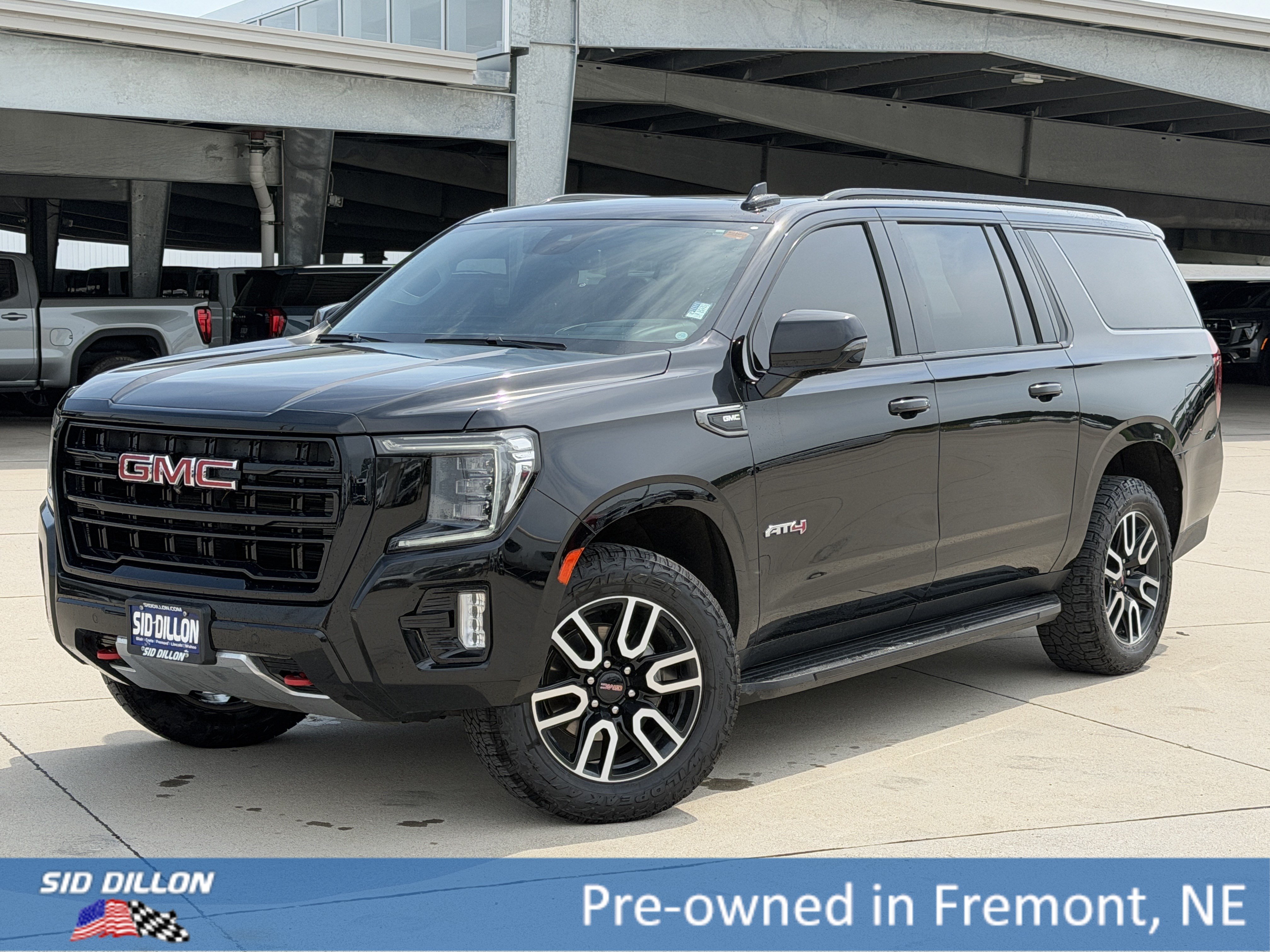 Used 2023 Onyx Black GMC AT4 image 1