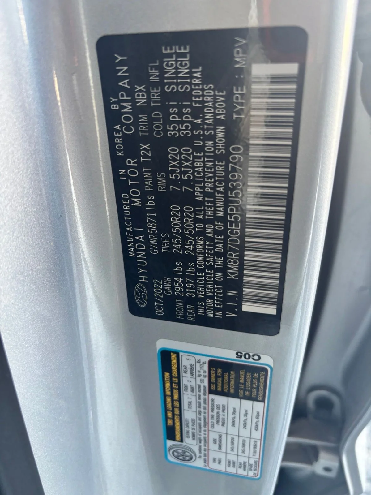 Used 2023 Silver Hyundai Calligraphy image 14