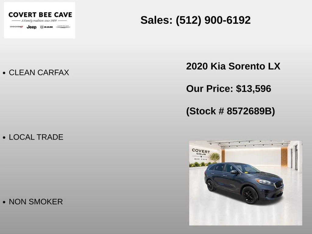 Used 2020 Gray Kia LX image 7