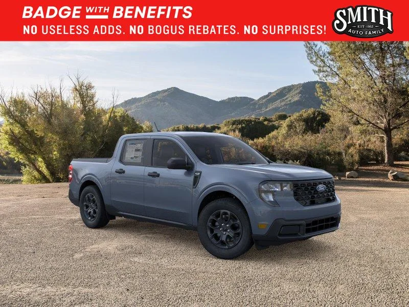 New 2026 Azure Gray Metallic Tri-Coat Ford XLT image 8
