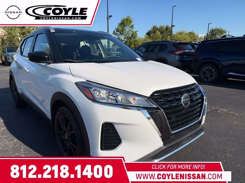 Used 2021 White Nissan SV image 1