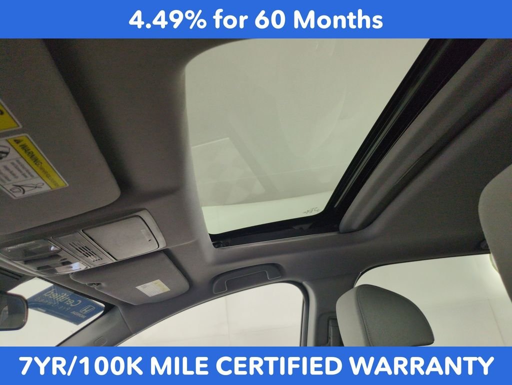 Certified Used 2022 Obsidian Blue Pearl Honda EX image 20