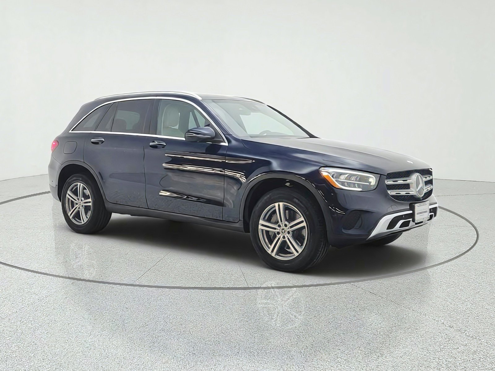 Certified Used 2022 Lunar Blue Metallic Mercedes-Benz GLC 300 4MATIC® SUV image 3