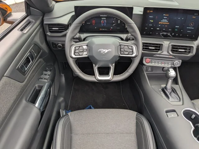 New 2026 Orange Fury Metallic Tri-coat Ford EcoBoost® Convertible image 12