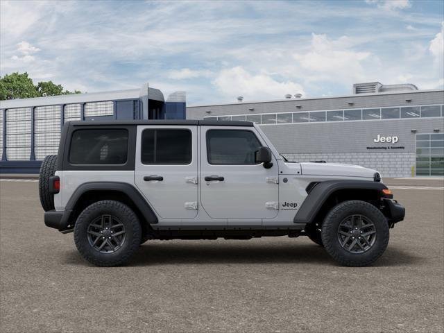 New 2026 Bright White Clear-Coat Exterior Paint Jeep Sport S image 12