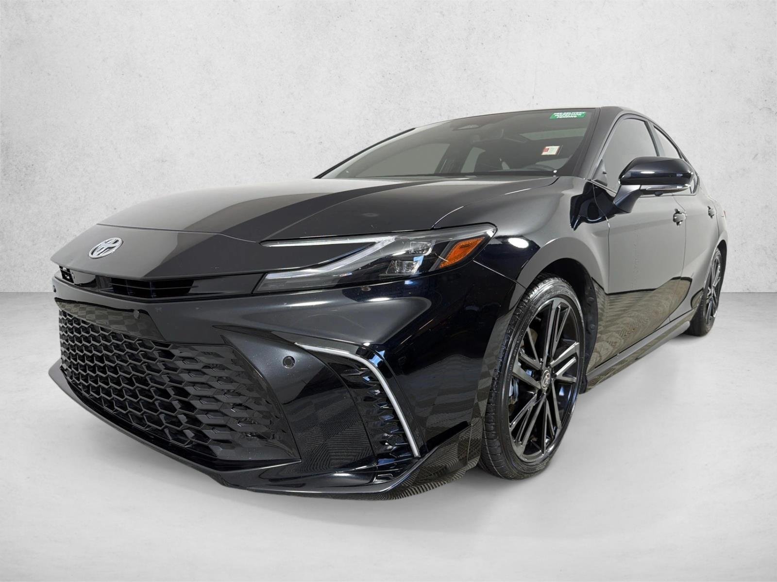 Certified Used 2025 Midnight Black Metallic Toyota XSE image 8