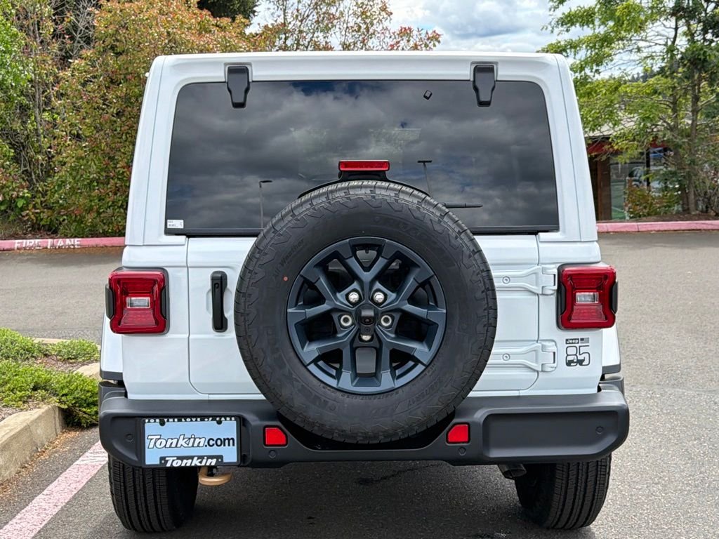 New 2026 Bright White Clearcoat Jeep 85th Anniversary Edition image 6