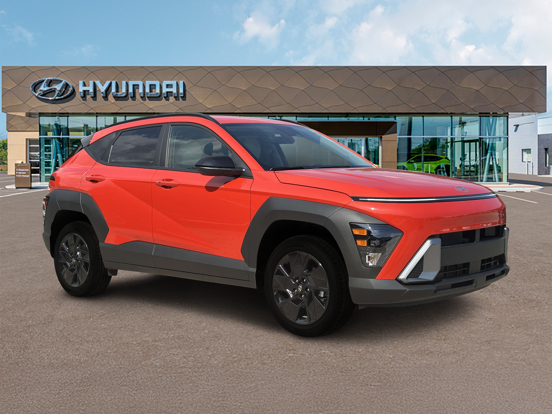 New 2027 Soultronic Orange Pearl Hyundai SEL Sport image 10