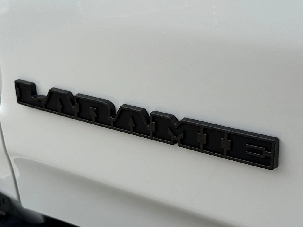 New 2026 Bright White Clear-Coat Exterior Paint RAM Laramie image 11