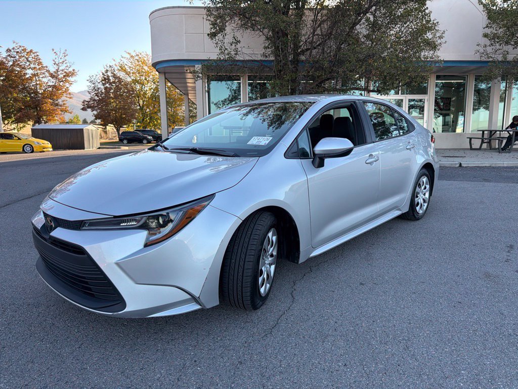 Used 2025 Classic Silver Metallic Toyota LE image 11