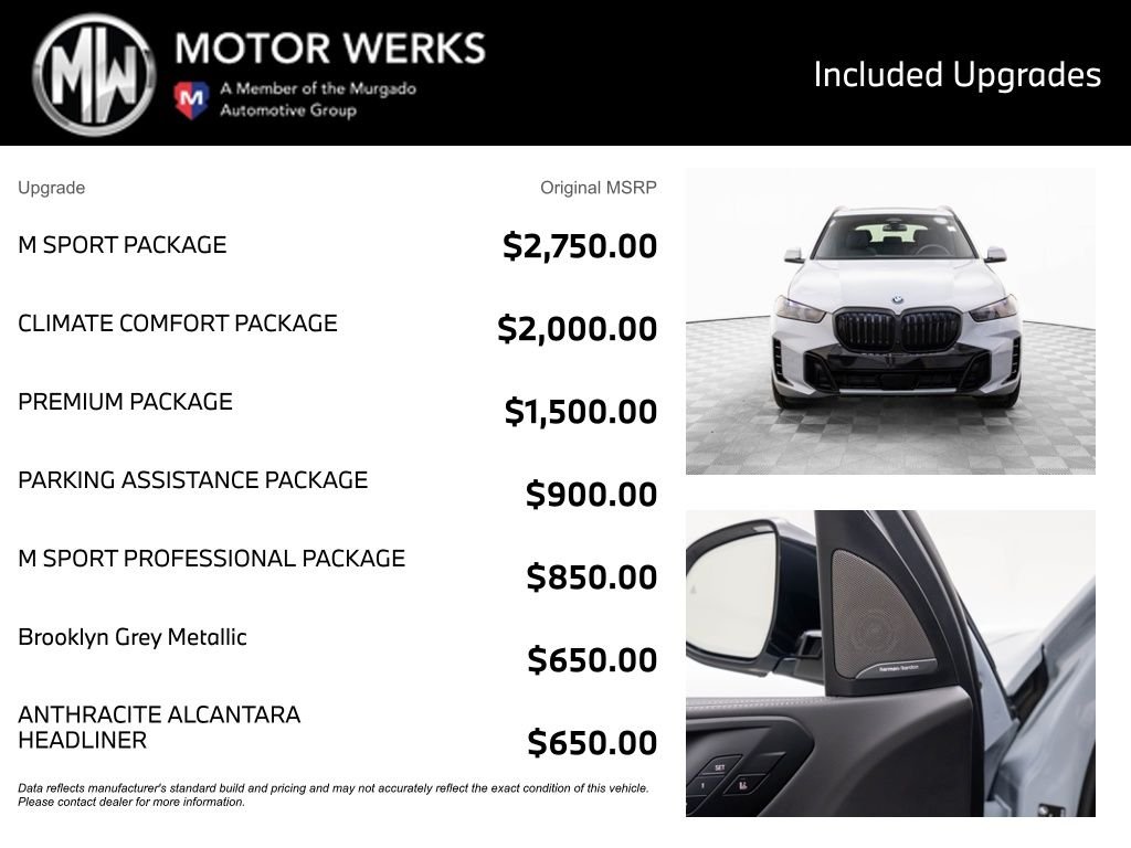 New 2026 Brooklyn Grey Metallic BMW xDrive50e image 4