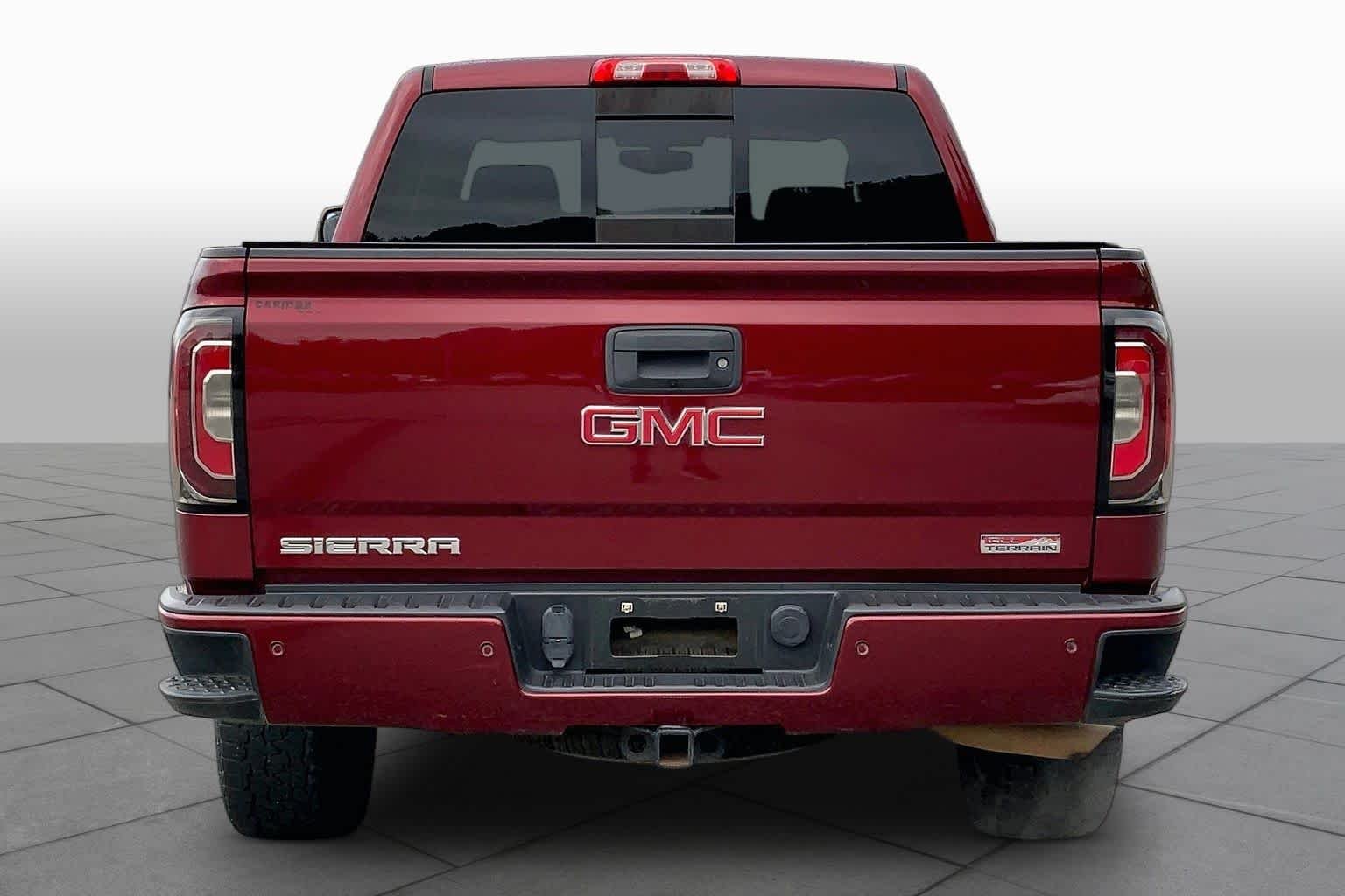 Used 2017 Crimson Red Tintcoat GMC SLT image 5