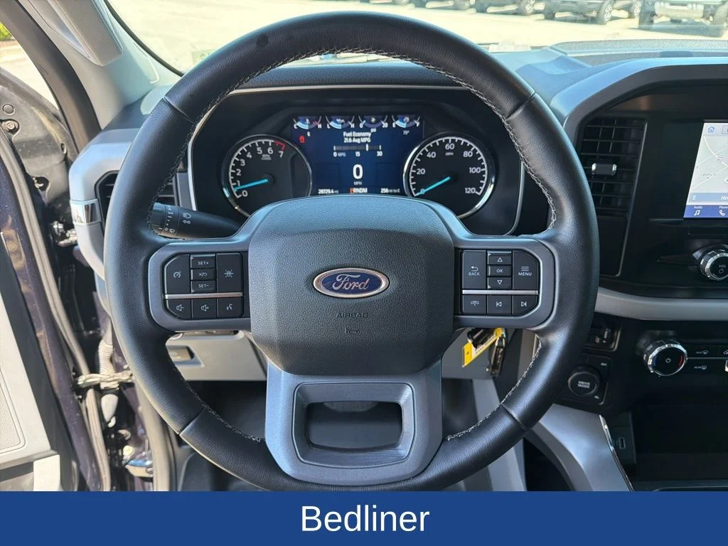 Certified Used 2023 Antimatter Blue Metallic Ford XLT image 18
