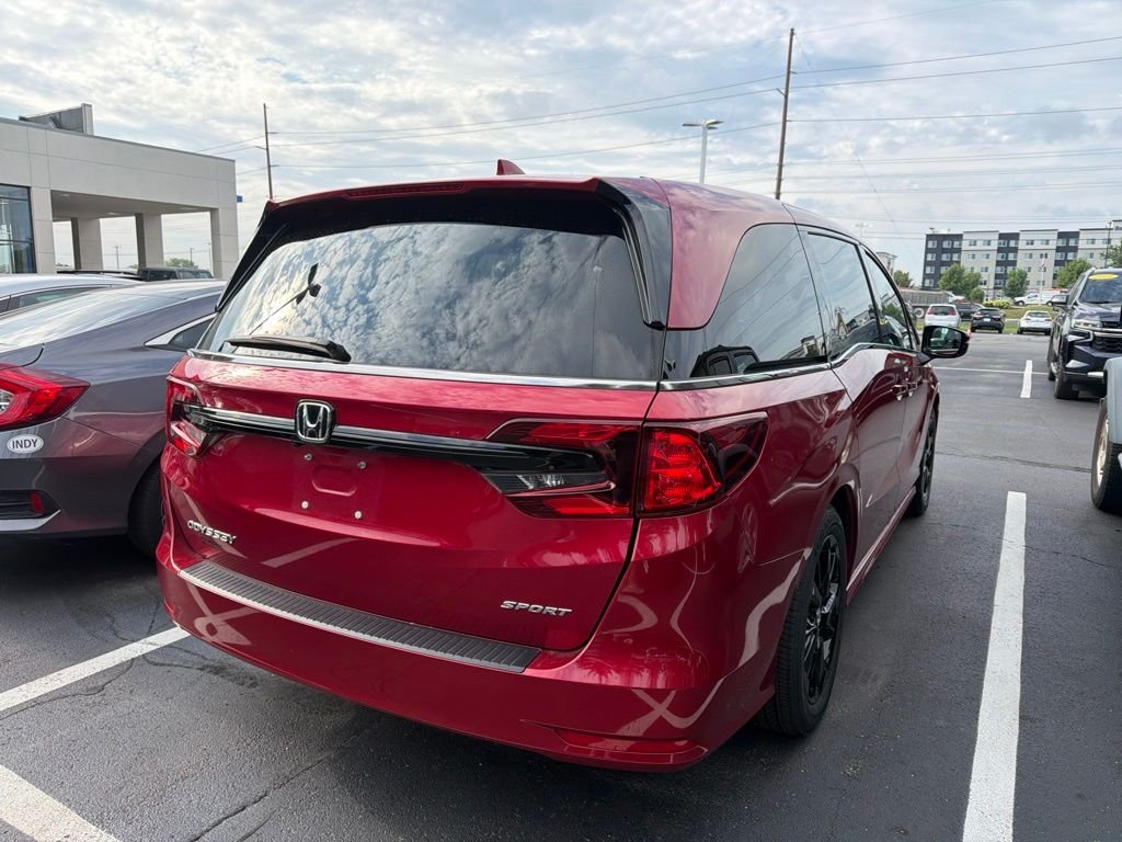 Used 2024 Radiant Red Metallic II Honda Sport image 3