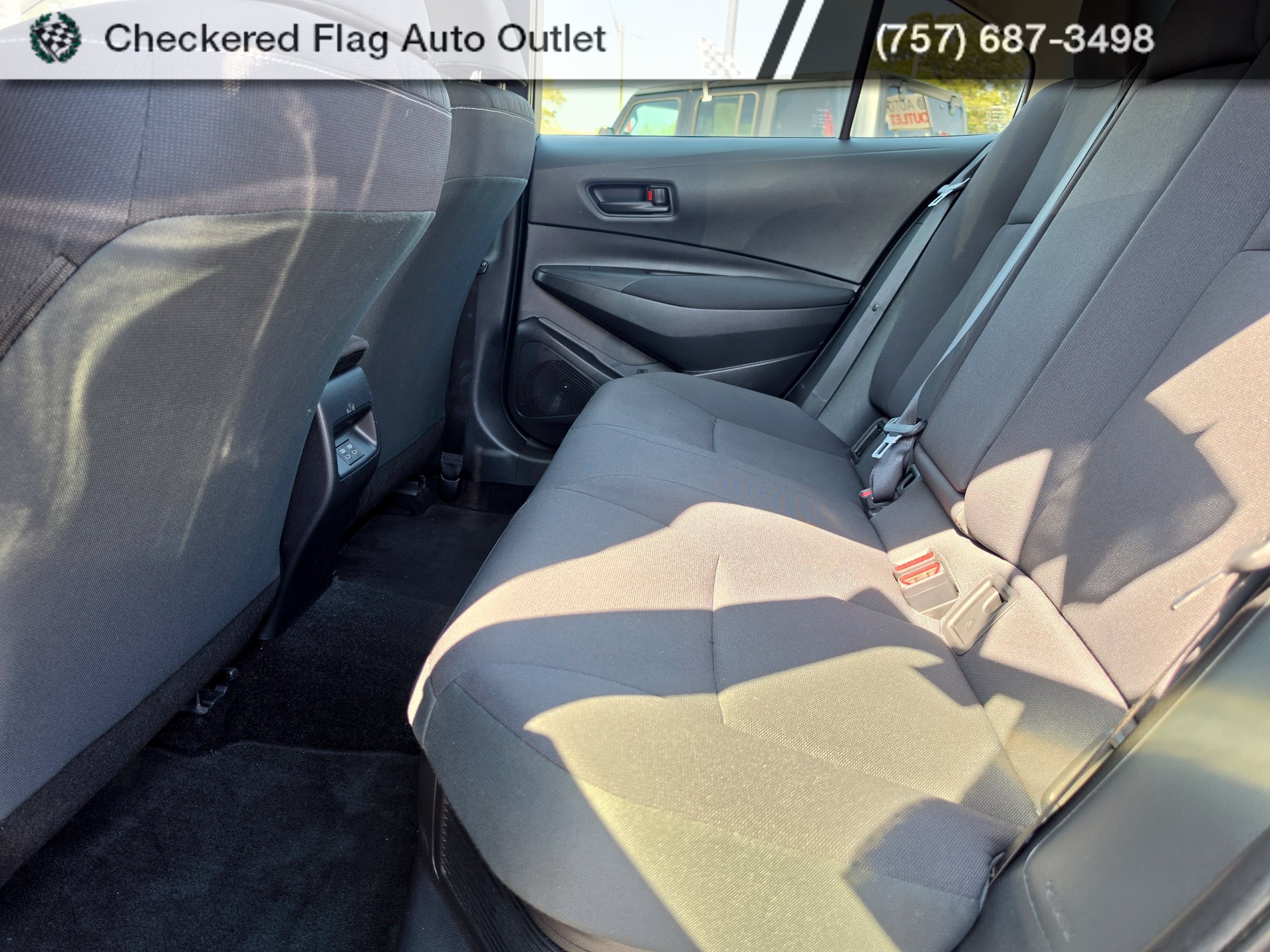 Used 2023 Midnight Black Metallic Toyota LE image 27