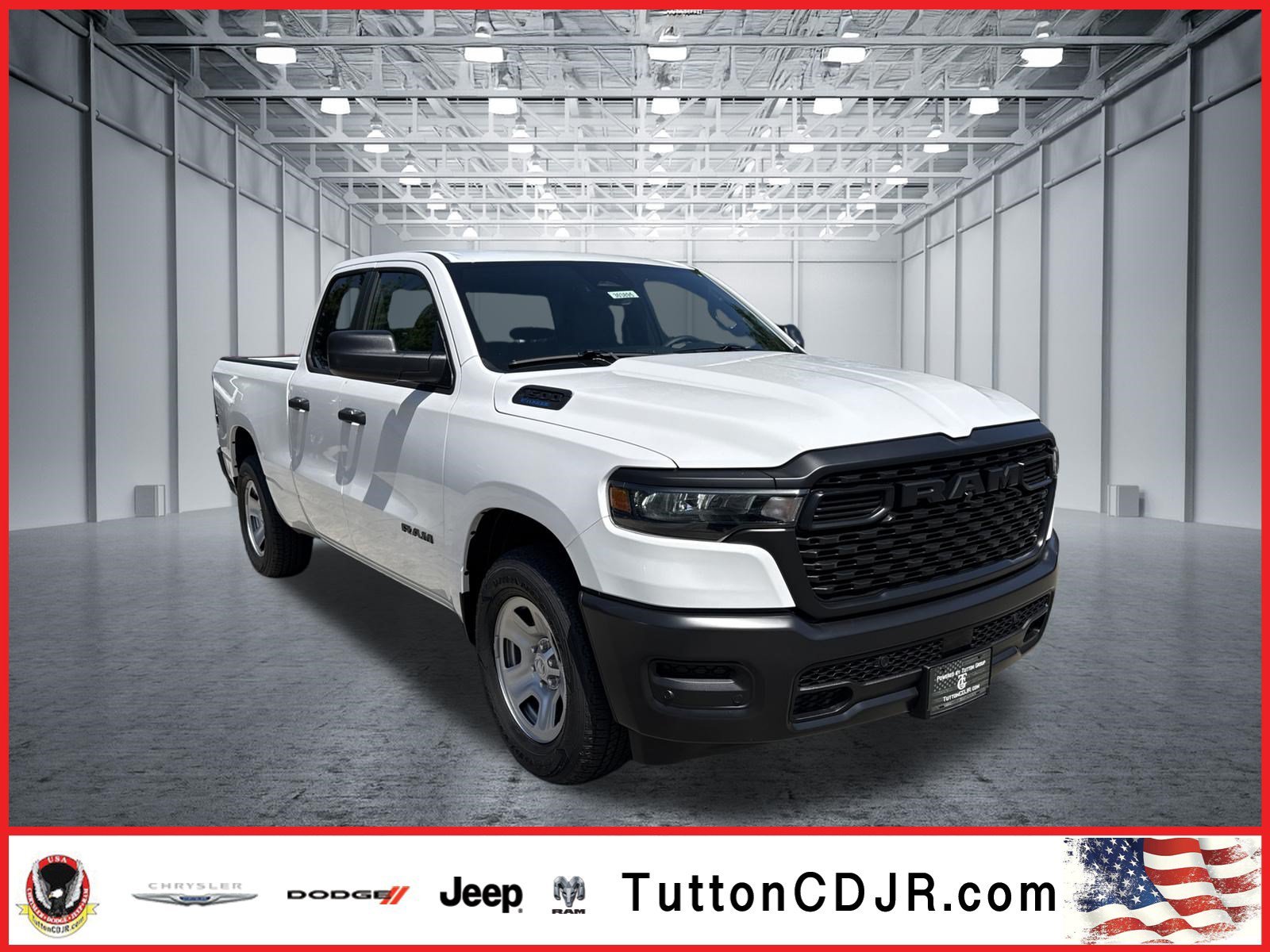 New 2026 Bright White Clearcoat RAM Tradesman image 1