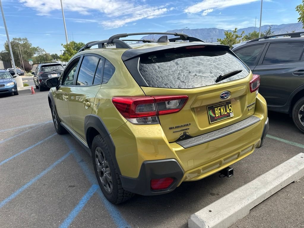 Used 2021 Yellow Subaru Sport image 10