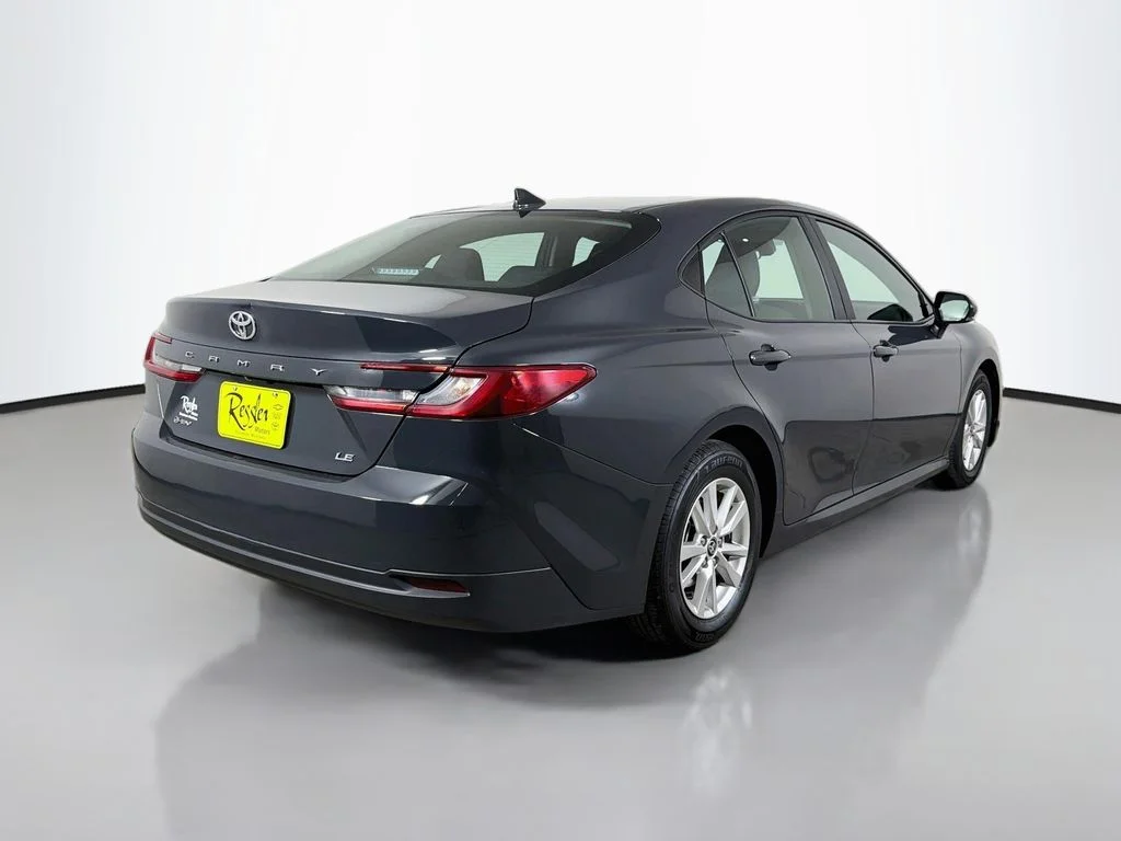 Certified Used 2025 Black Toyota LE image 6