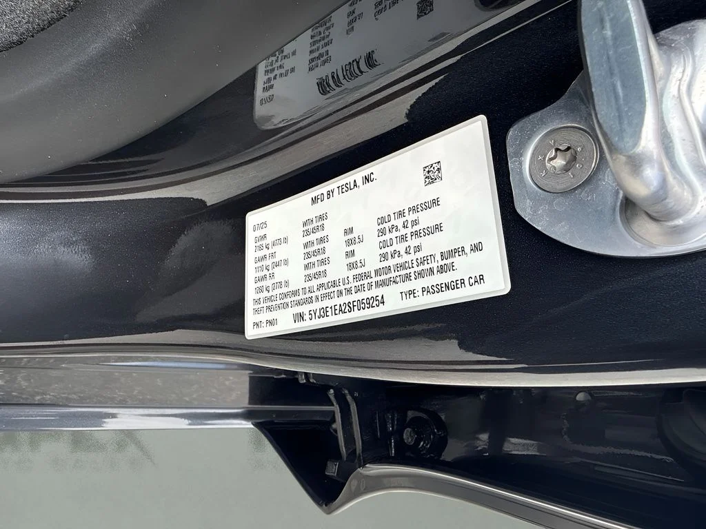 Used 2025 Gray Tesla Long Range image 26