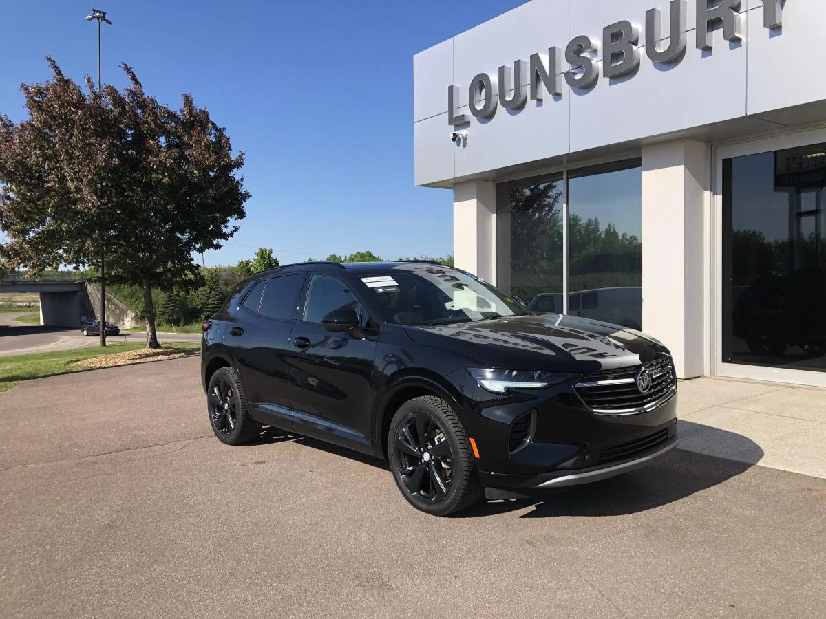 Used 2021 Black Buick AWD 4dr Essence image 1