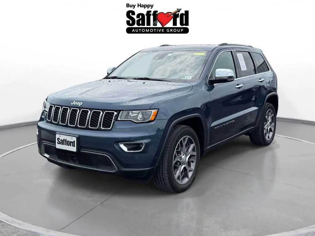 Used 2020 Blue Jeep Limited image 1