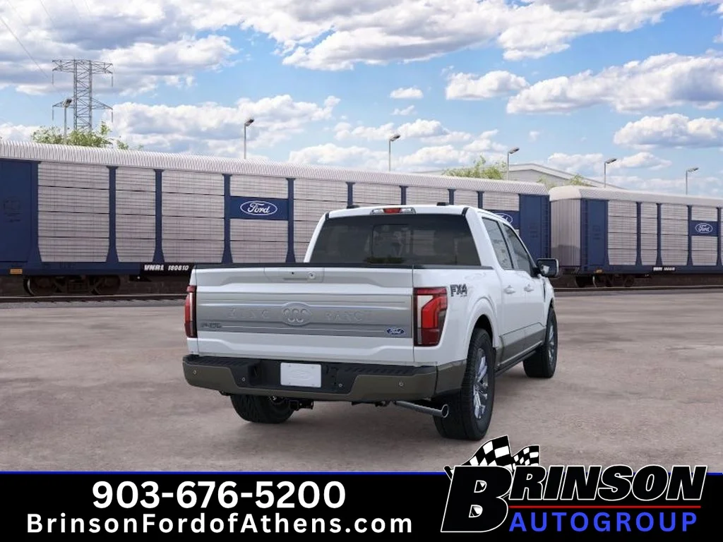 New 2026 Star White Metallic Tri-Coat Ford King Ranch® image 8