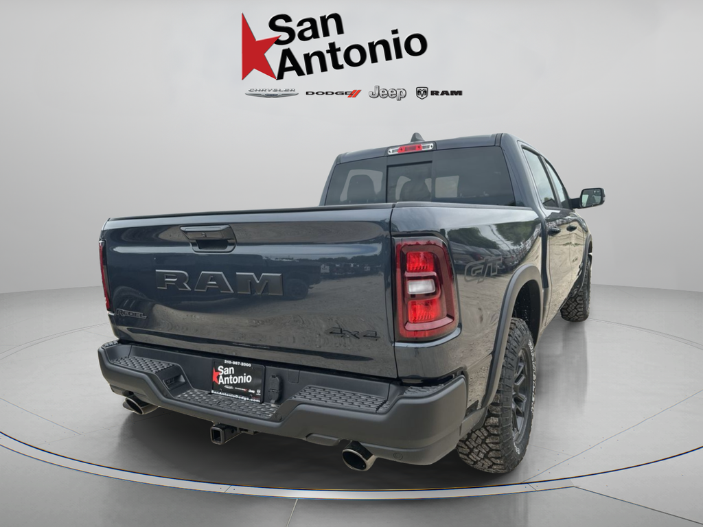 New 2026 Forged Blue Metallic Exterior Paint RAM Rebel image 8