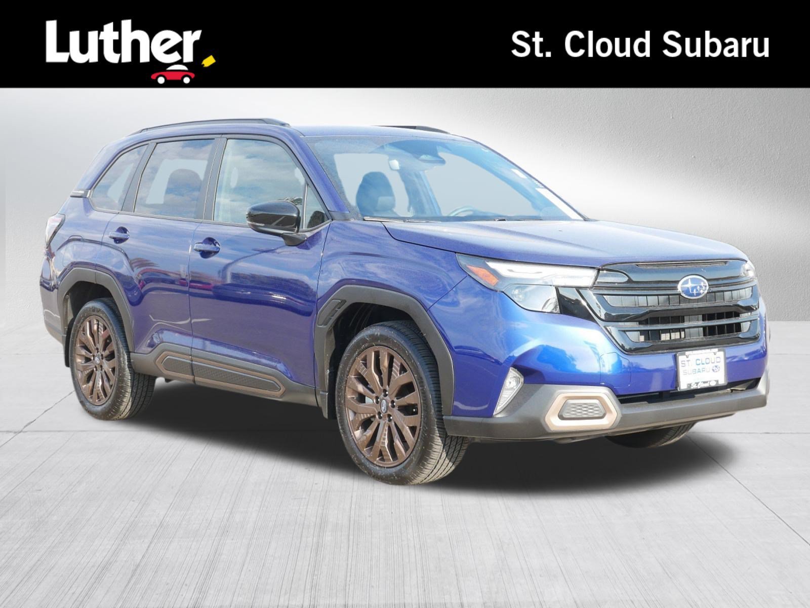 Certified Used 2025 Sapphire Blue Pearl Subaru Sport image 1