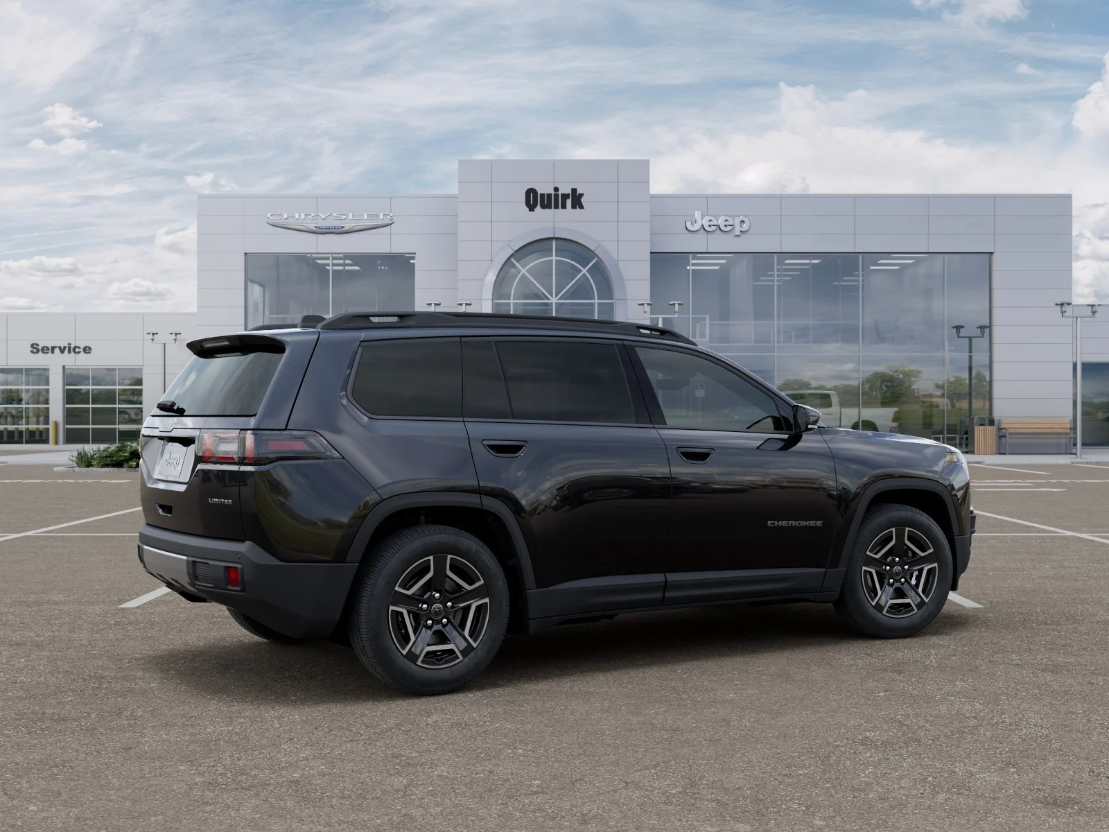 New 2026 Diamond Black Crystal Pearlcoat Jeep Limited image 30