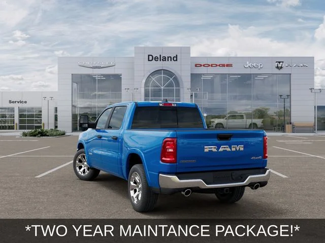 New 2026 Hydro Blue Pearl-Coat Exterior Paint RAM Big Horn/Lone Star image 3