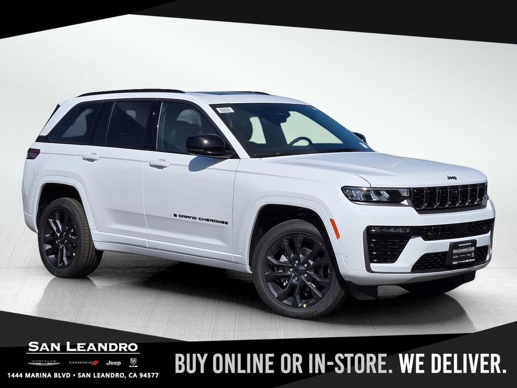New 2026 Bright White Clear-Coat Exterior Paint Jeep Limited Reserve image 1