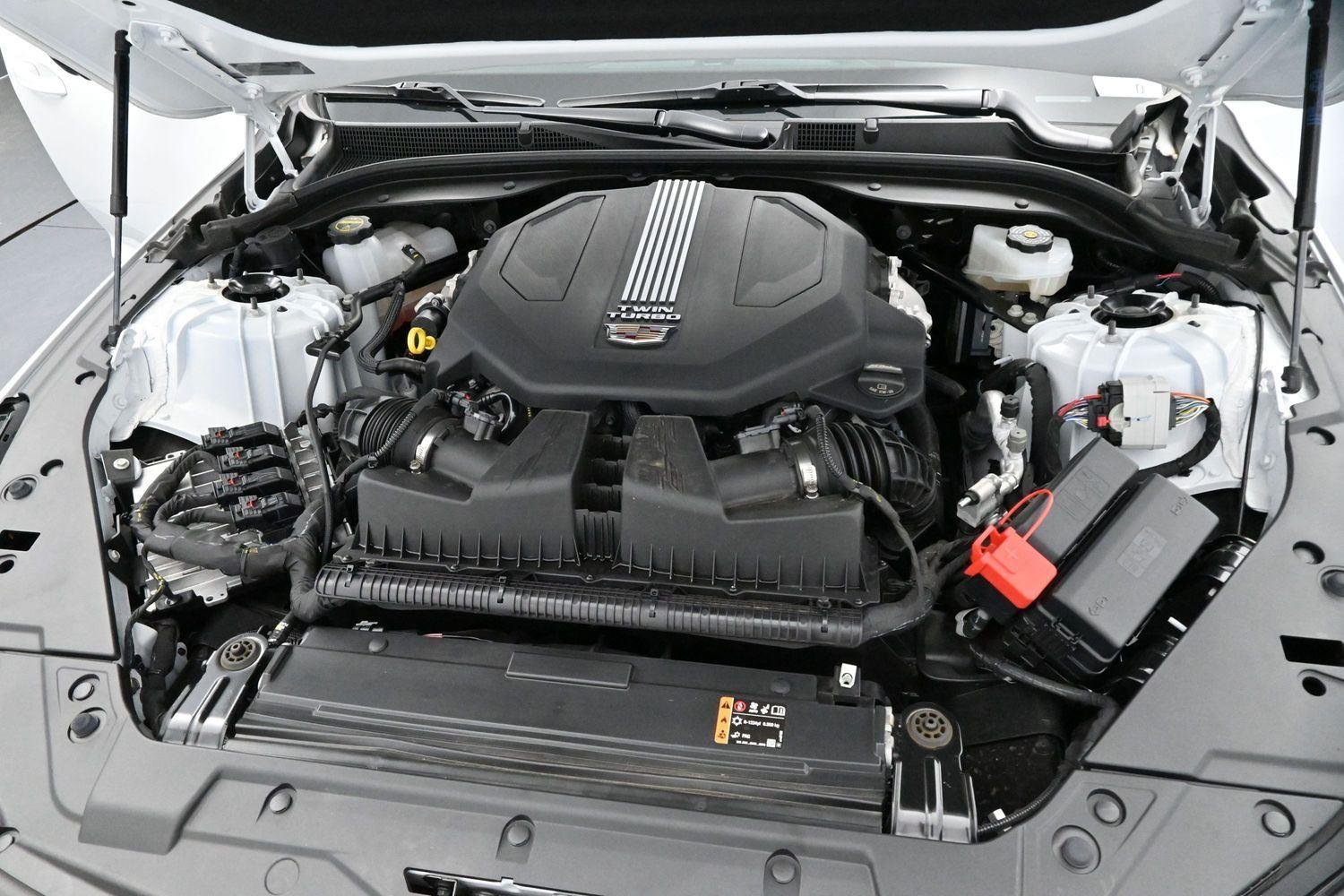 Used 2025 Summit White Cadillac V-Series image 35
