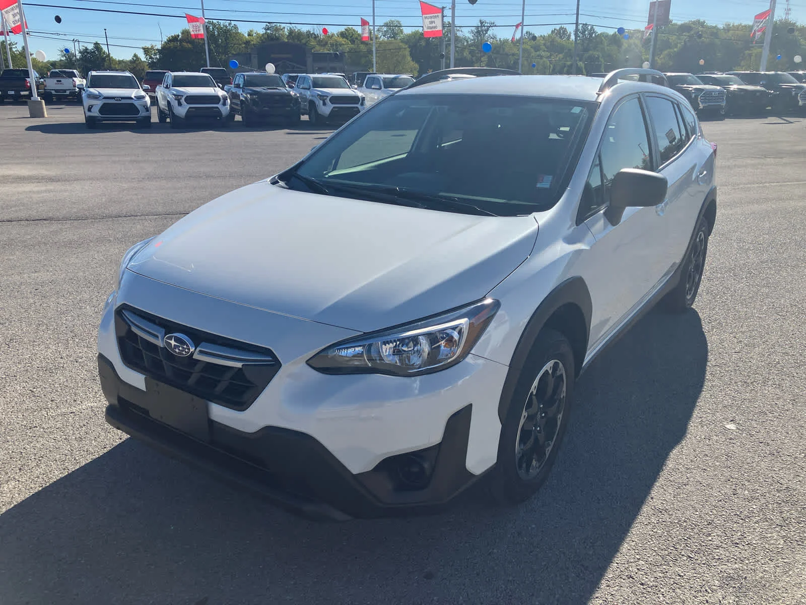 Used 2022 Crystal White Pearl Subaru  image 3