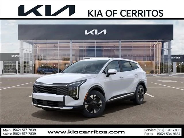 New 2026 Snow White Pearl Kia LX image 1