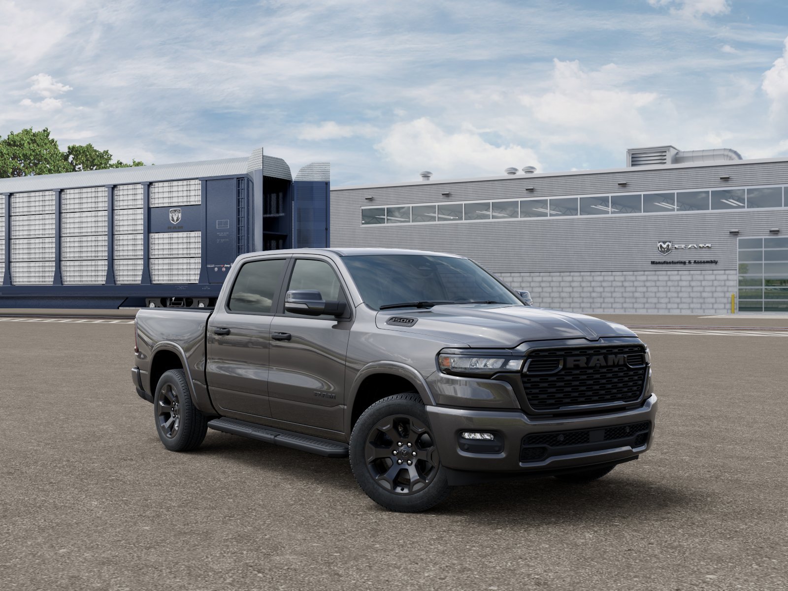 New 2026 Granite Crystal Metallic Clearcoat RAM Big Horn image 31