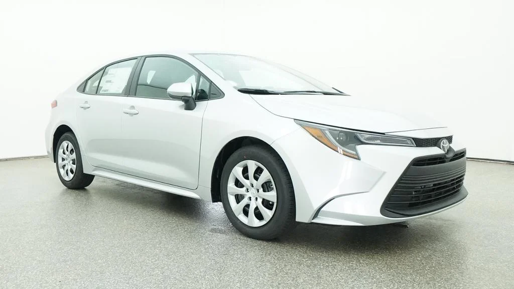 New 2026 Classic Silver Metallic Toyota LE image 9