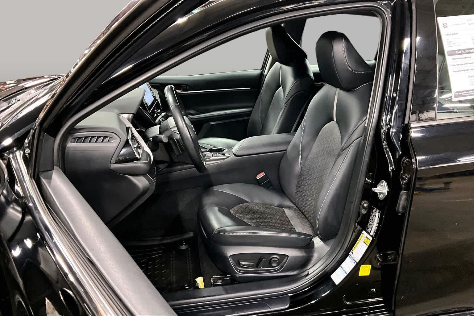 Certified Used 2023 Midnight Black Metallic Toyota XSE image 9