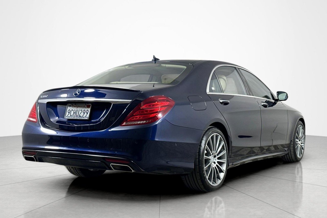 Used 2015 Lunar Blue Metallic Mercedes-Benz S 550 image 5