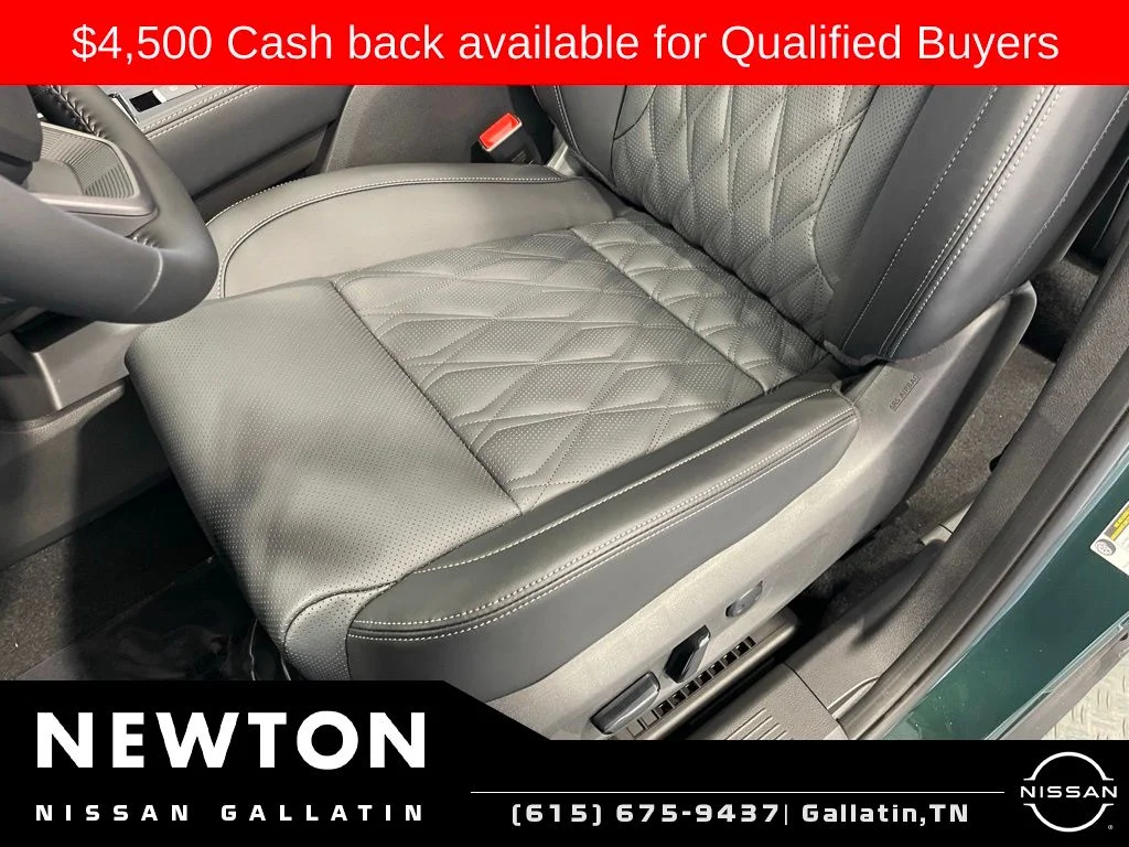 New 2026 Obsidian Green Pearl Nissan Platinum image 16
