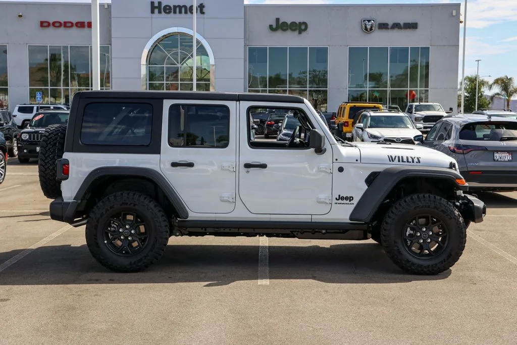 New 2026 Bright White Clearcoat Jeep Willys image 2