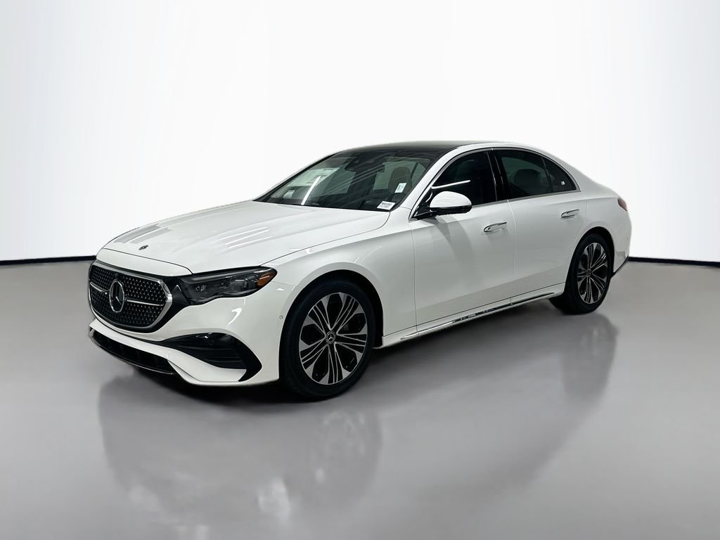 New 2026 Polar White Mercedes-Benz E 350 image 1