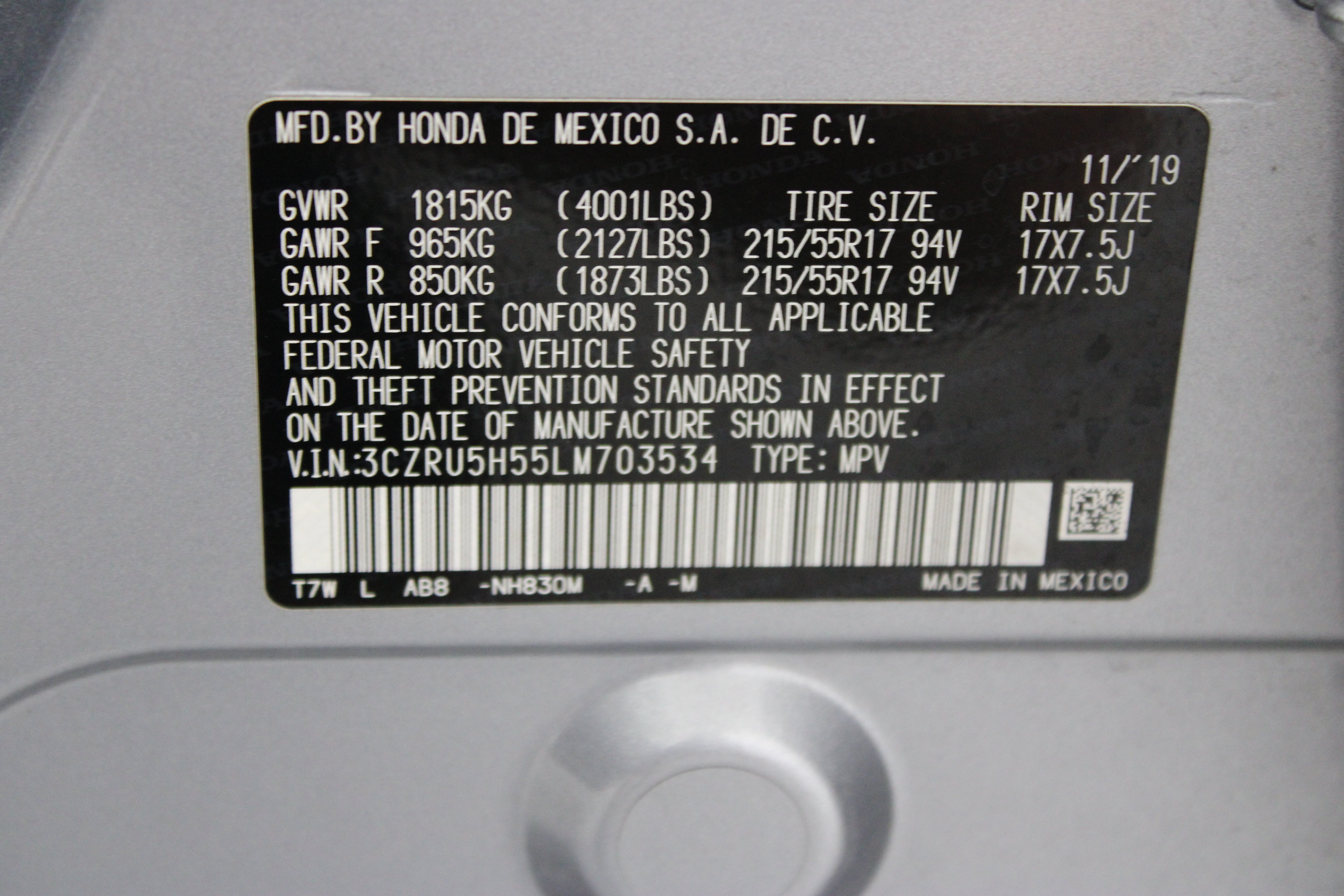 Used 2020 Lunar Silver Metallic Honda EX 1.8L image 38